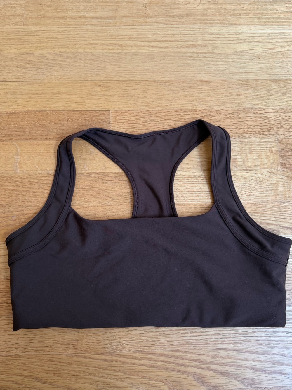 Brown Halter Sports Bra